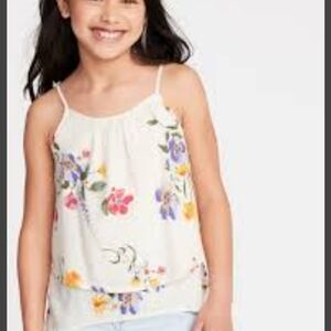 Tiered Floral Swing Top Cami